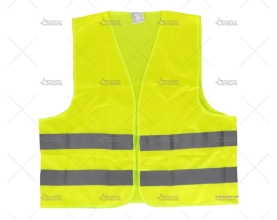 CHALECO REFLECTANTE HOMOLOGADO AMARILLO