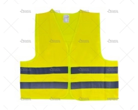 CHALECO REFLECTANTE HOMOLOGADO AMARILLO JBM