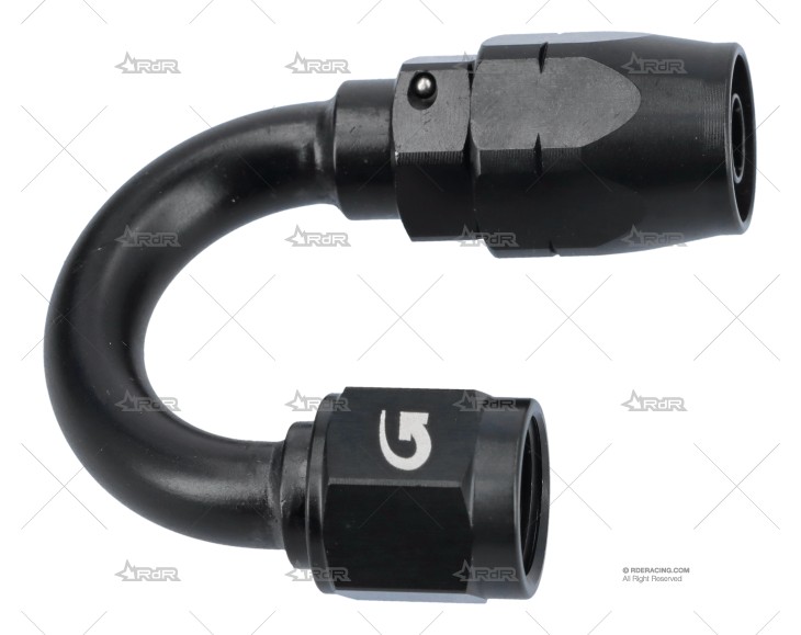 RACORD HEMBRA 180║ ALU. DASH 6 NEGRO GOODRIDGE