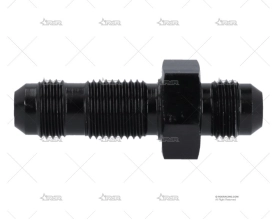 PASAMUROS MACHO 9/16x18 ALU. NEGRO GOODRIDGE