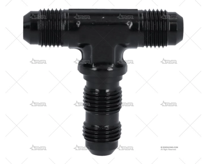 PASAMUROS EN T  9/16x18 MACHO ALU. NEGRO GOODRIDGE