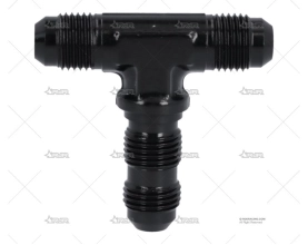 PASAMUROS EN T  9/16x18 MACHO ALU. NEGRO GOODRIDGE