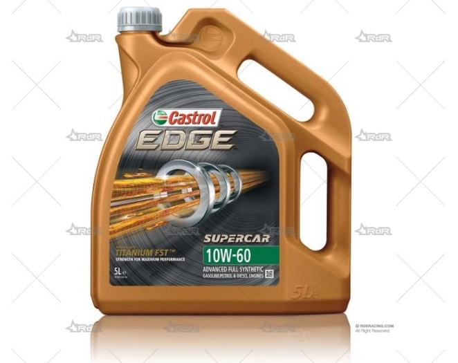ACEITE 10W 60 CASTROL EDGE SUPER 5L