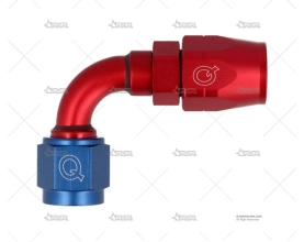 RACORD 90º HEMBRA GIRATORIA 9/16 DASH6 QSP