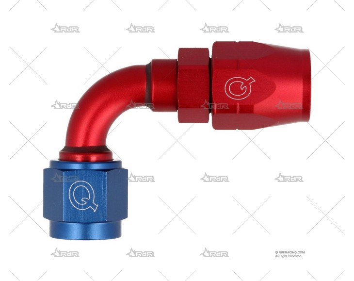 RACORD 90º HEMBRA GIRATORIA 9/16 DASH6 QSP