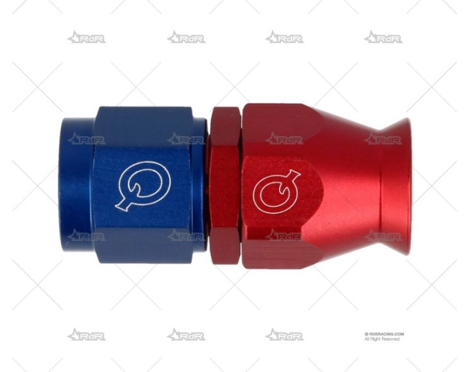 RACORD DASH6 RECTO HEMBRA TUBO TEFLON QSP