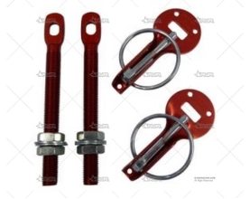 CIERRE CAPO DAKAR ALUMINIO ANODIZADO X2 GRAYSTON