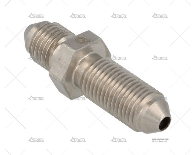 RACORD PASAMUROS M/M LARGO 3/8X24 INOX QSP