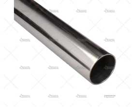 TUBO ALUMINIO RECTO 500mm 89mm PLATA QSP