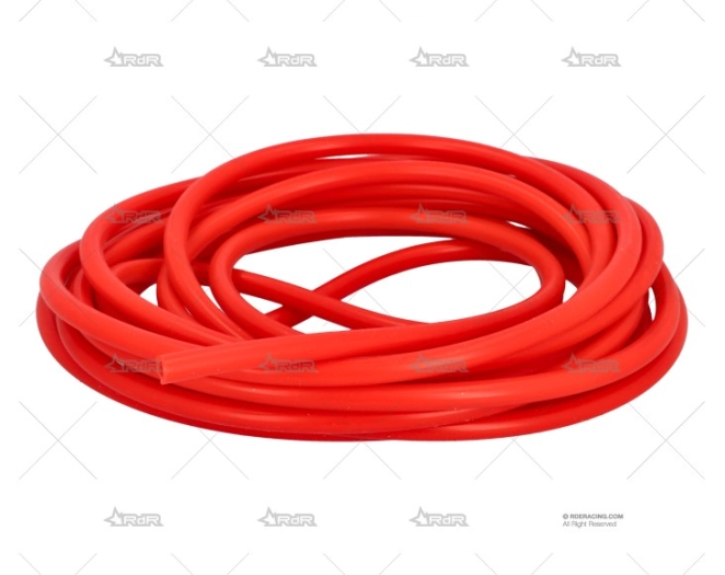 TUBO DEPRESION 6mm ROJO 1m XTREM