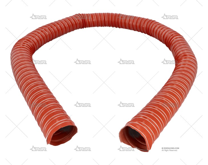 TUBO VENTILACION FRENOS ROJO 63mm XTREM