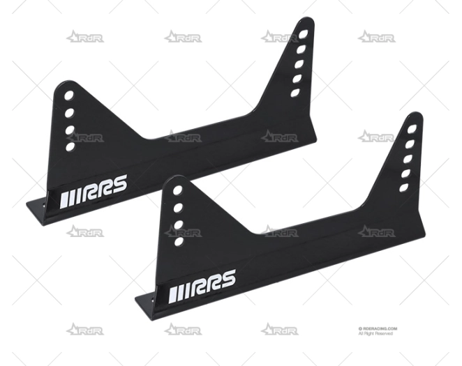 FIJACIONES LATERALES ACERO CON LOGO RRS