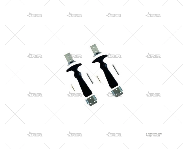 CIERRE CAPO GOMA GRANDE X2 GRAYSTON