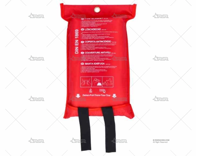 MANTA IGNIFUGA PVC 120x120cm BOLSA