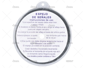 ESPEJO DE SEÑALES HELIOGRAFO 85mm DIA