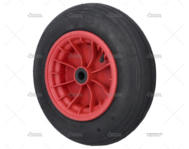 RUEDA ARRASTRE 375X 95mm EJE 21mm 200K