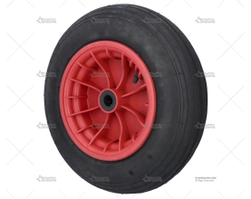 RUEDA ARRASTRE 375X 95mm EJE 21mm 200K