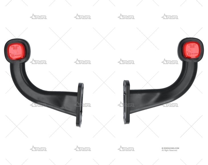 JUEGO LUCES 90º LED 171x171x50 12/24V