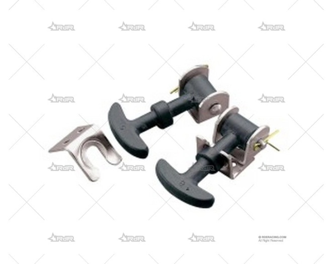 CIERRE CAPO GOMA PEQUEÐOS X2 GRAYSTON