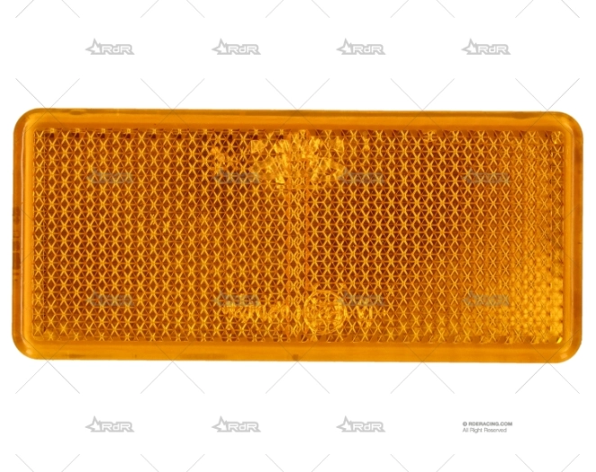 CATADIOPTICO 90X40mm NARANJA