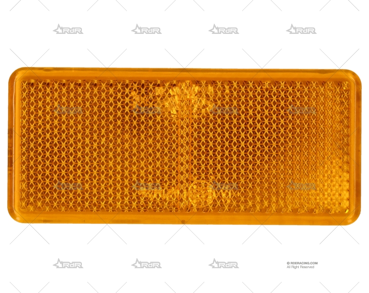 CATADIOPTICO 90X40mm NARANJA