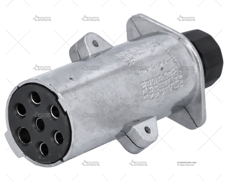 ENCHUFE REMOLQUE 7 PIN ALUMINIO 24V