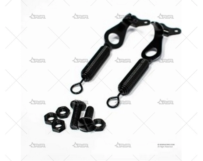 CIERRE CAPO MUELLE  NEGRO    X2 GRAYSTON