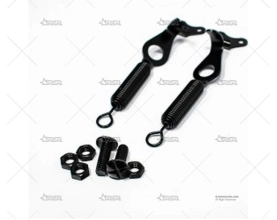 CIERRE CAPO MUELLE  NEGRO    X2 GRAYSTON