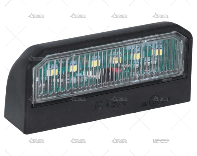 LUZ MATRICULA LED