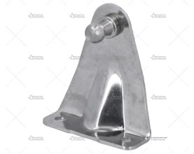 SOPORTE AMORTIGUADOR INOX BOLA 10mm