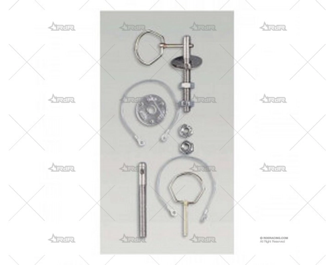 CIERRE CAPO PASADOR INOX OMP x2