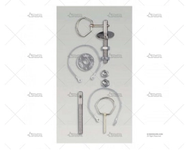 CIERRE CAPO PASADOR INOX OMP x2