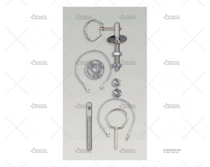 CIERRE CAPO PASADOR INOX OMP x2