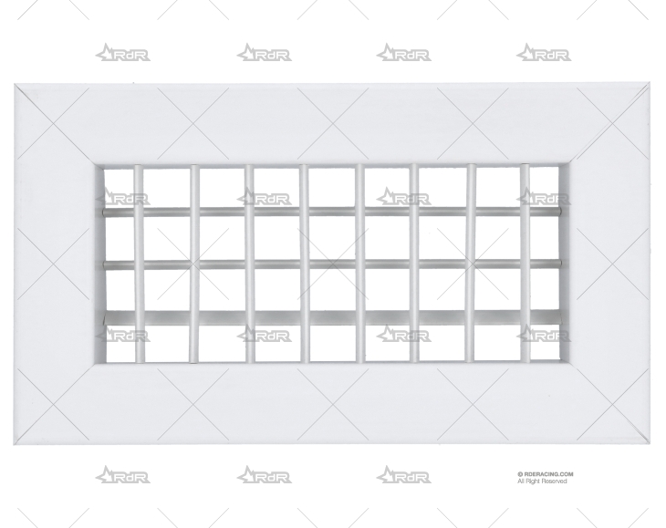 REJILLA AIRE PVC 180x 80MM BLANCA