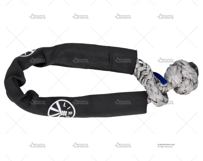 GRILLETE TEXTIL 12mm GRIS C.MAX.12t"TOW"