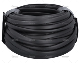 PERFIL PVC 18mm PROTEC. NEGRO PxM