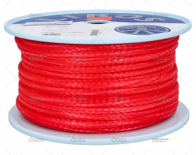 CABO LIROS D-PRO  6mm ROJO 100m