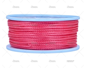 CABO LIROS D-PRO  4mm ROJO 100m