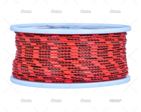 CABO D-PRO VISION ROJO-NEGRO 4mm 100m