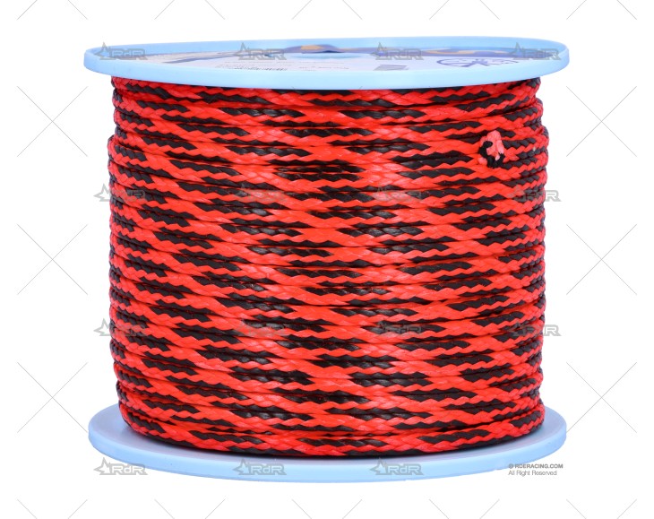 CABO D-PRO VISION ROJO-NEGRO 5mm 100m