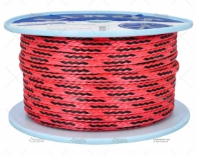 CABO D-PRO VISION ROJO-NEGRO 6mm 100m