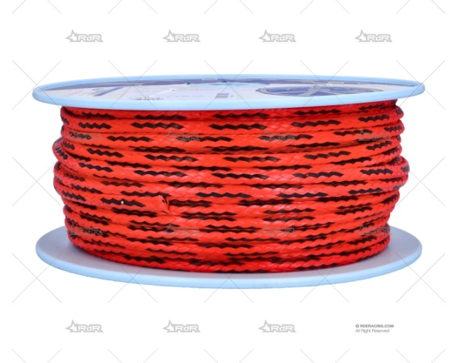 CABO D-PRO VISION ROJO-NEGRO 8mm