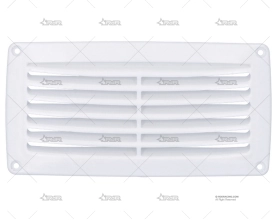 REJILLA ABS BLANCO 206X106mm