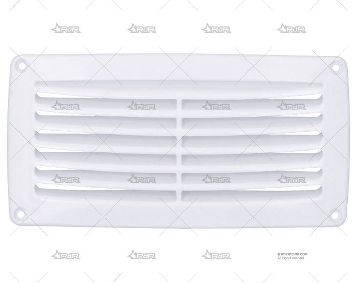 REJILLA ABS BLANCO 206X106mm