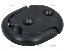 PLATINA C/ANILLA SIMPLE NEGRO INOX 316