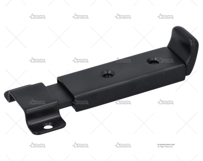 PESTILLO ESTANDAR NEGRO MATE 123mm INOX