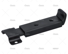 PESTILLO ESTANDAR NEGRO MATE 123mm INOX