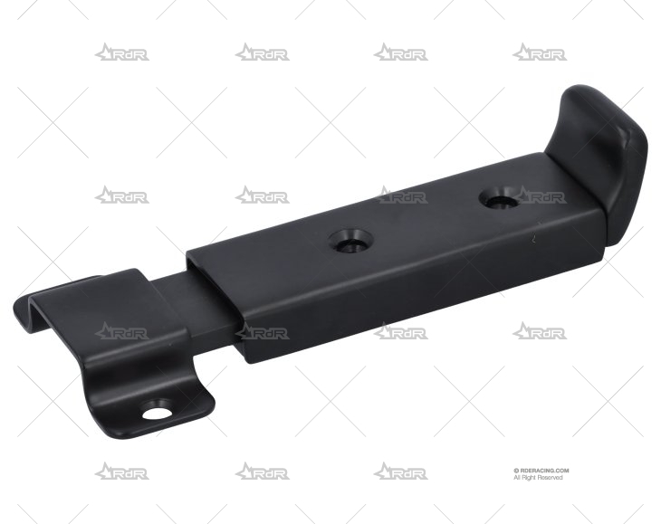 PESTILLO ESTANDAR NEGRO MATE 123mm INOX