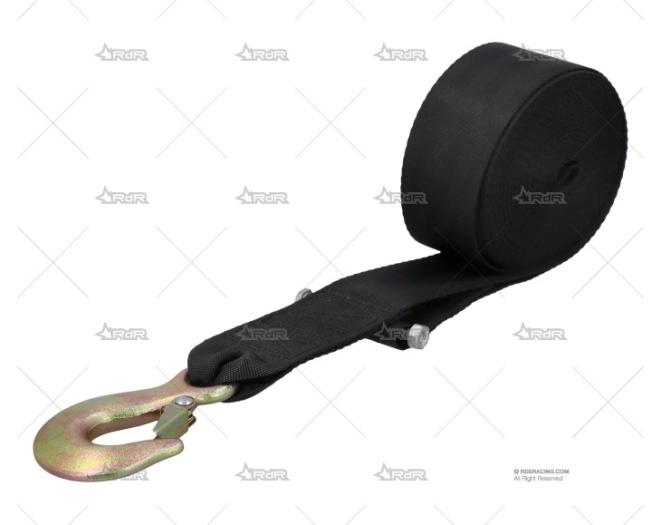 CINCHA CABRESTANTE 50mm  7,6MT C/GANCHO