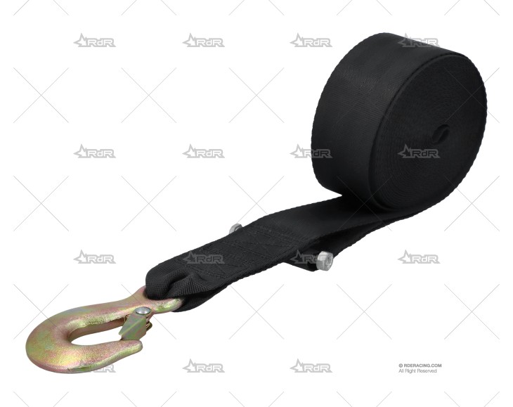 CINCHA CABRESTANTE 50mm  7,6MT C/GANCHO